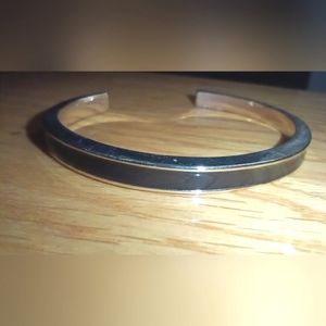 Vintage Gold Tone Cuff Bracelet Women's